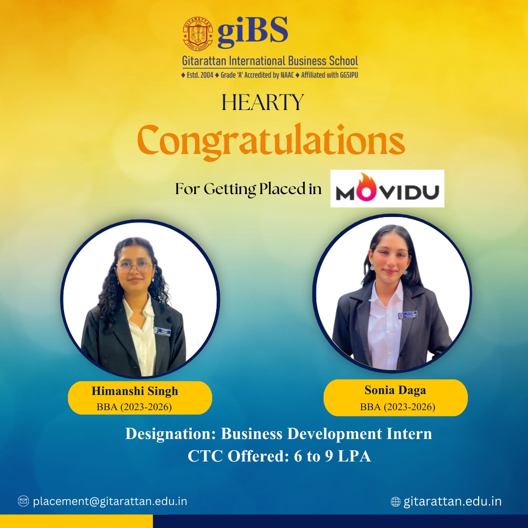 Himanshi Singh & Sonia Daga BBA 23-26